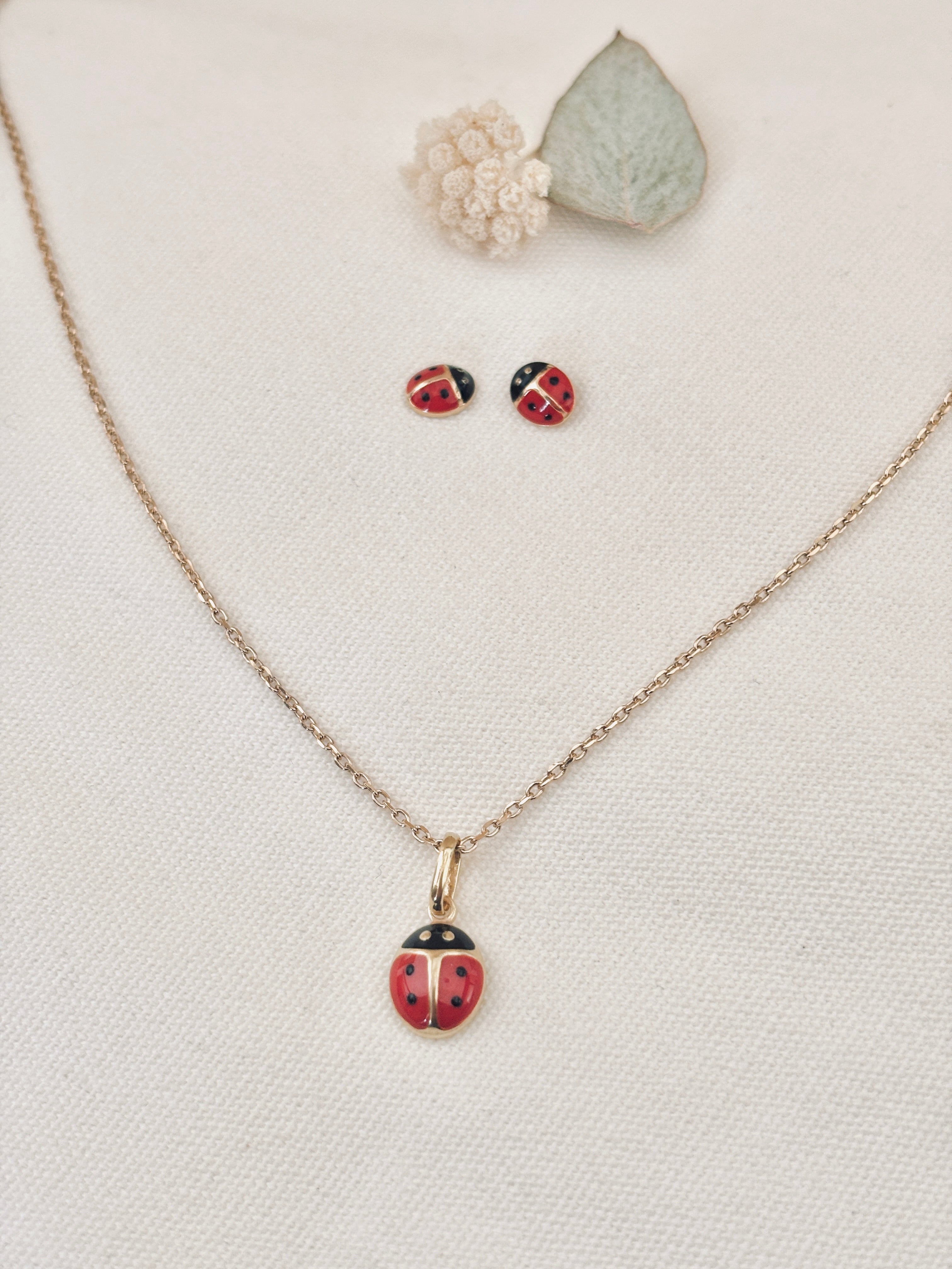 PARURE COCCINELLE ADÈLE