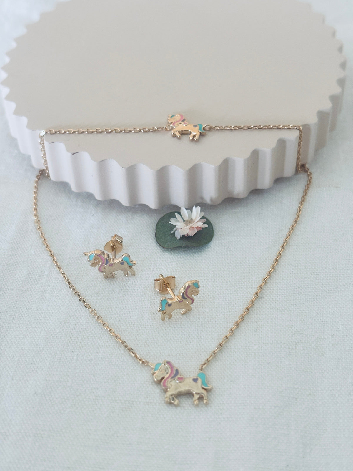 PARURE LICORNE LISE