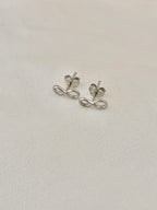 Boucles d'Oreilles Puces Infini Callie Argent