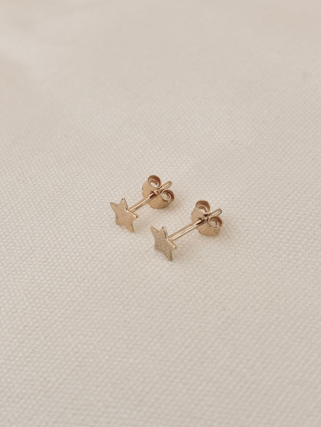 Boucles d'Oreilles Puces Etoiles Célestine Plaqué Or