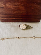 Bracelet Trois Cœurs Emilie Plaqué Or