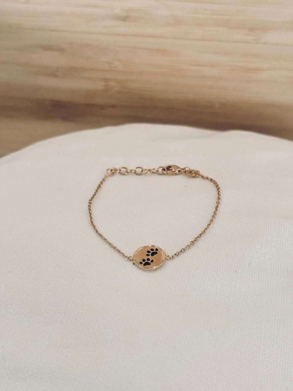 Bracelet Patte De Chien Rita Plaqué Or