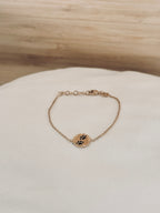 Bracelet Patte De Chien Rita Plaqué Or