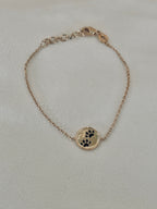 Bracelet Patte De Chien Rita Plaqué Or