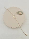Bracelet Lune Luna Plaqué Or