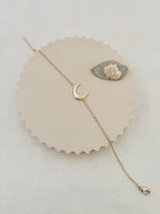 Bracelet Lune Luna Plaqué Or