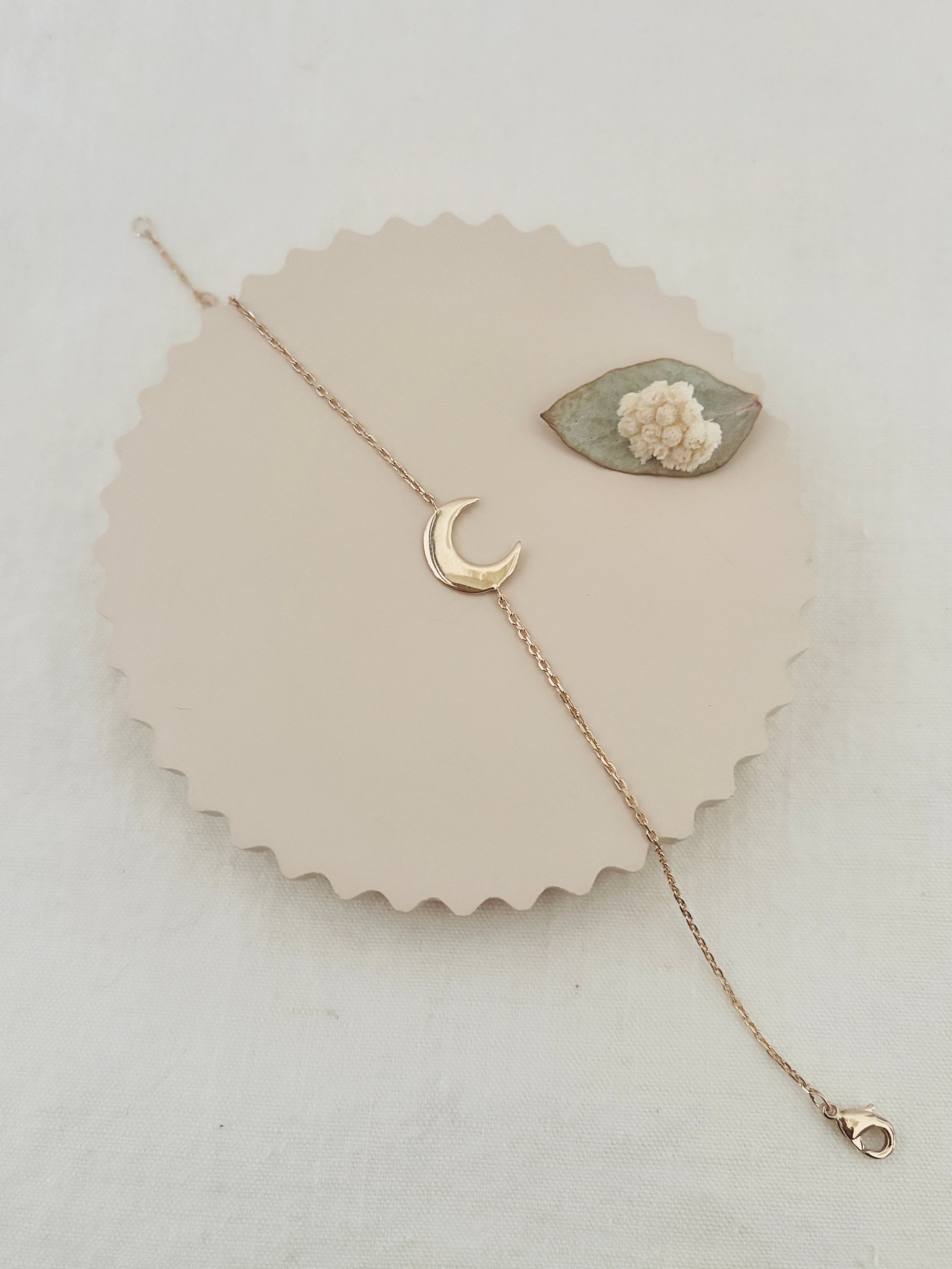 Bracelet Lune Luna Plaqué Or