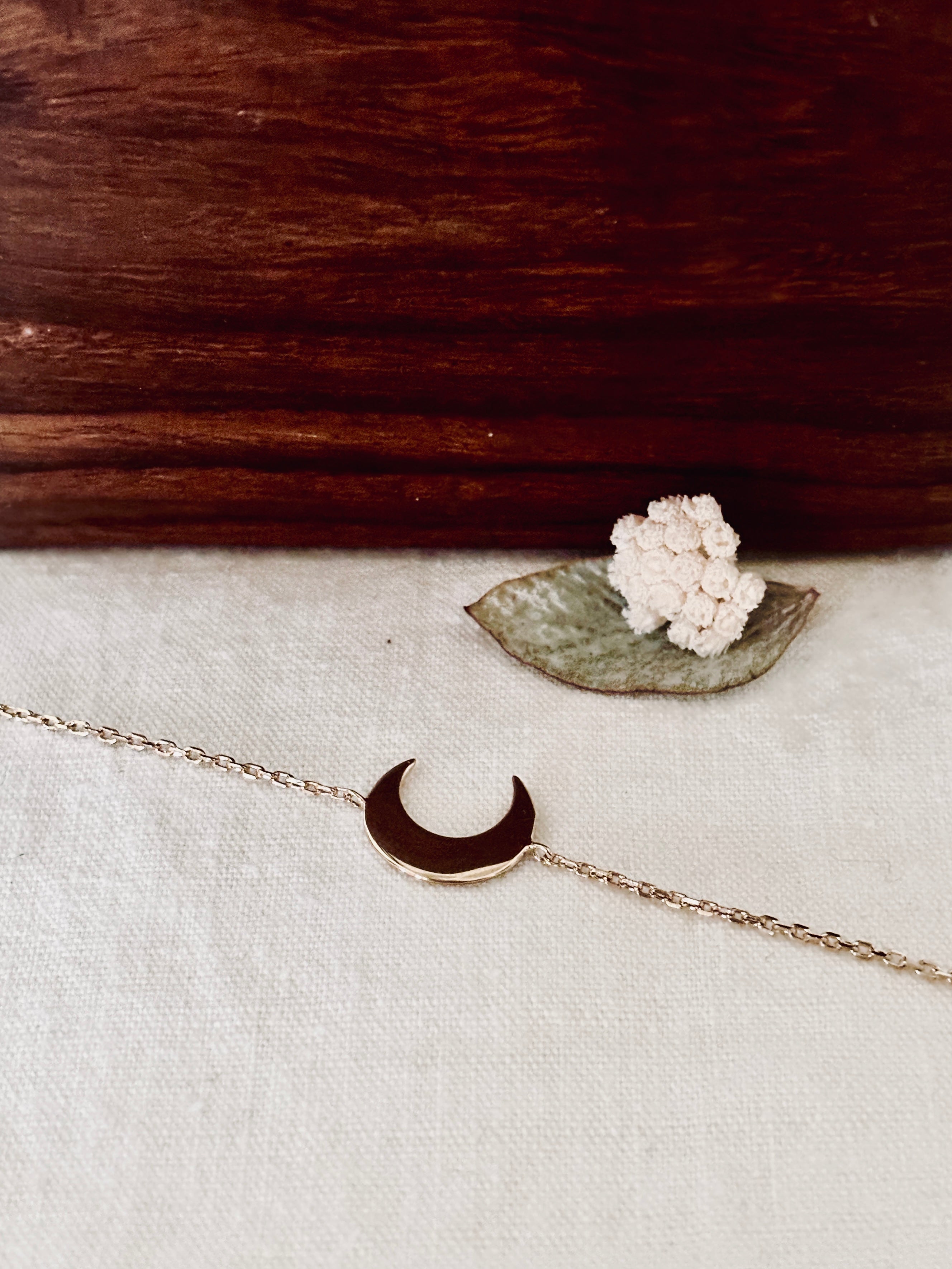 Bracelet Lune Luna Plaqué Or