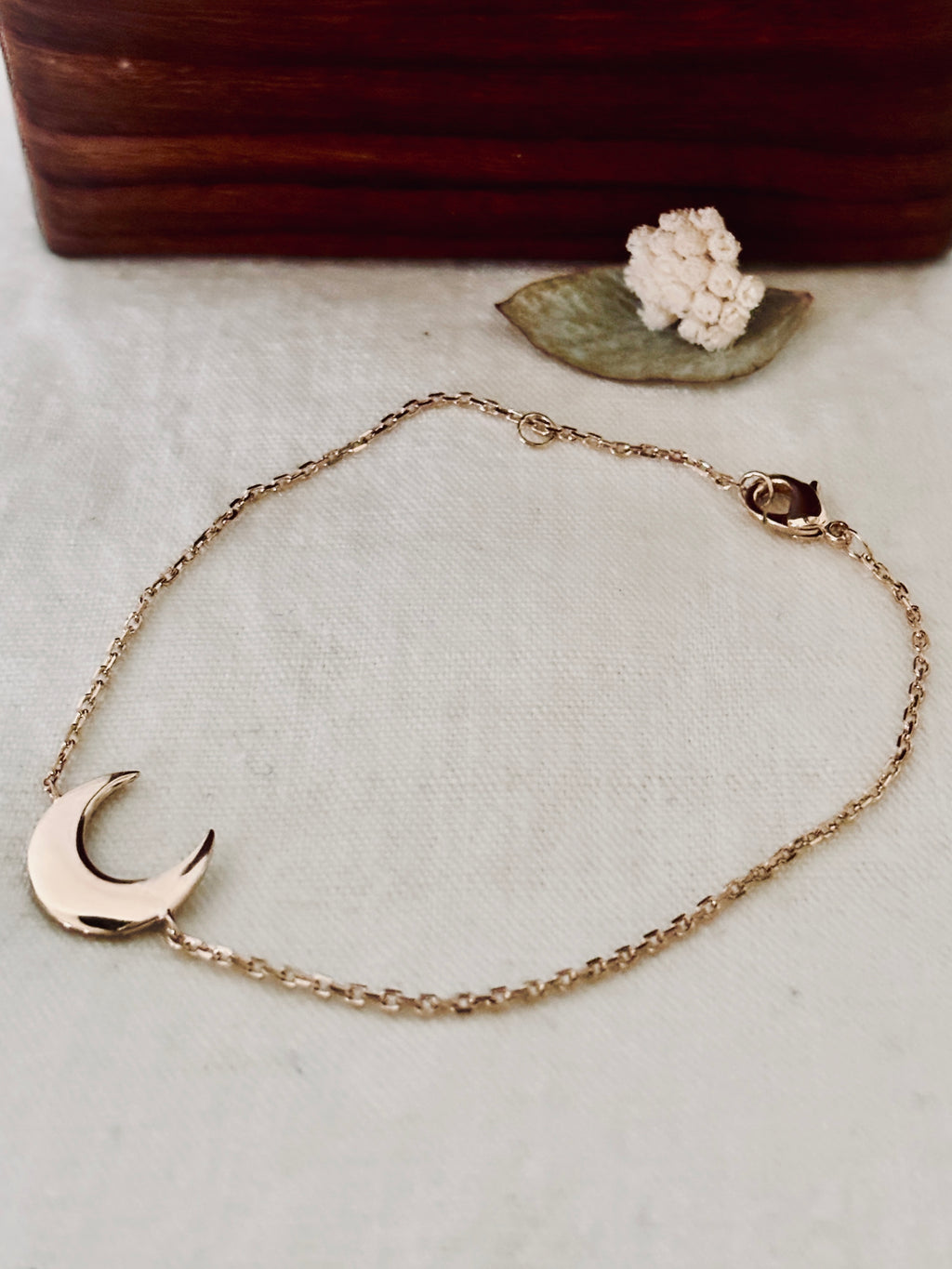 Bracelet Lune Luna Plaqué Or