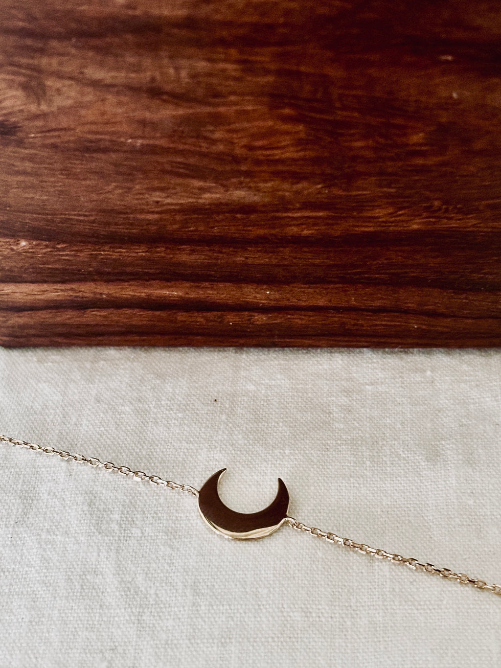 Bracelet Lune Luna Plaqué Or