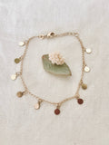 Bracelet Cheville Pampilles Camille Plaqué Or