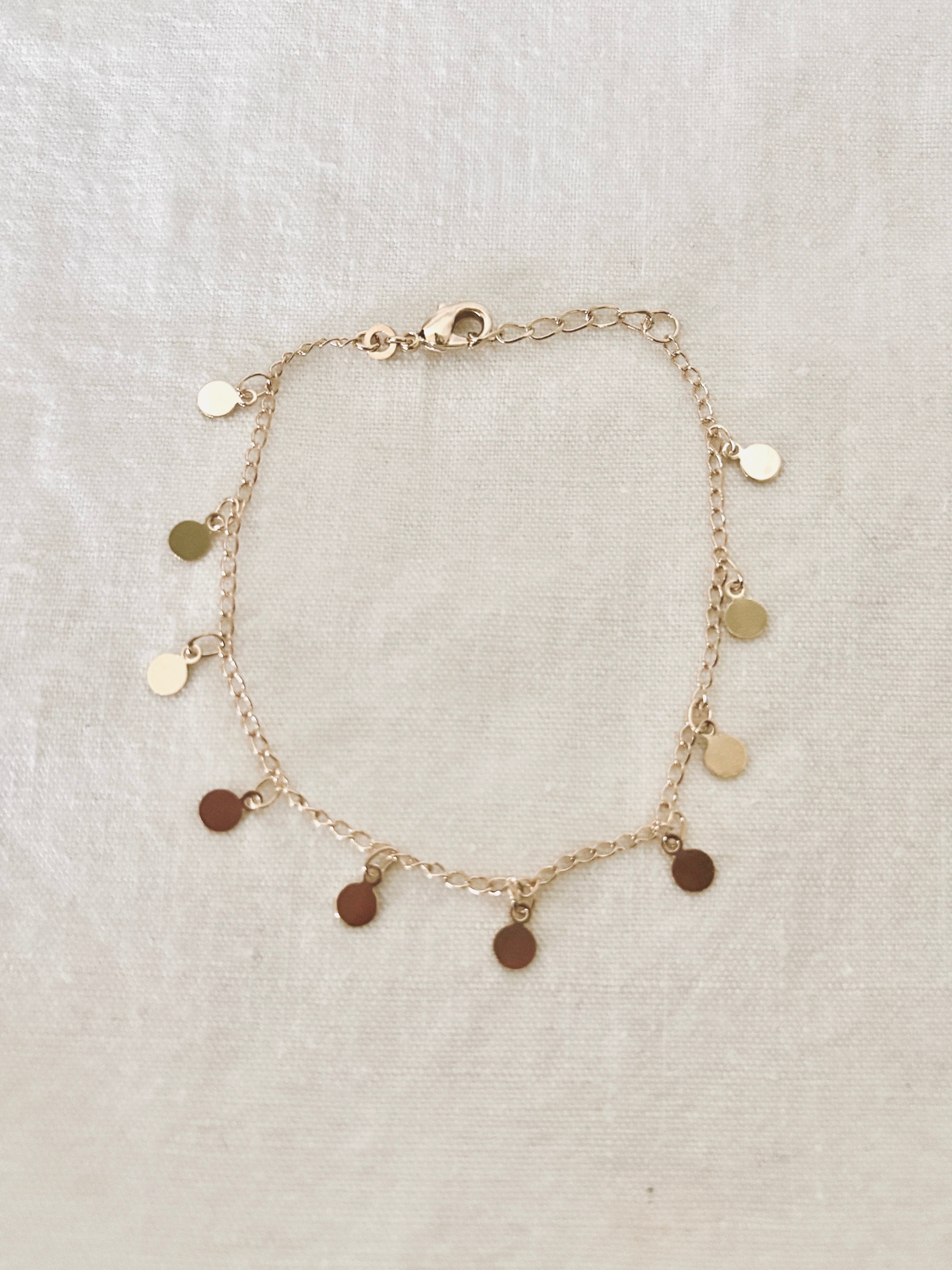 Bracelet Pampilles Camille Plaqué Or