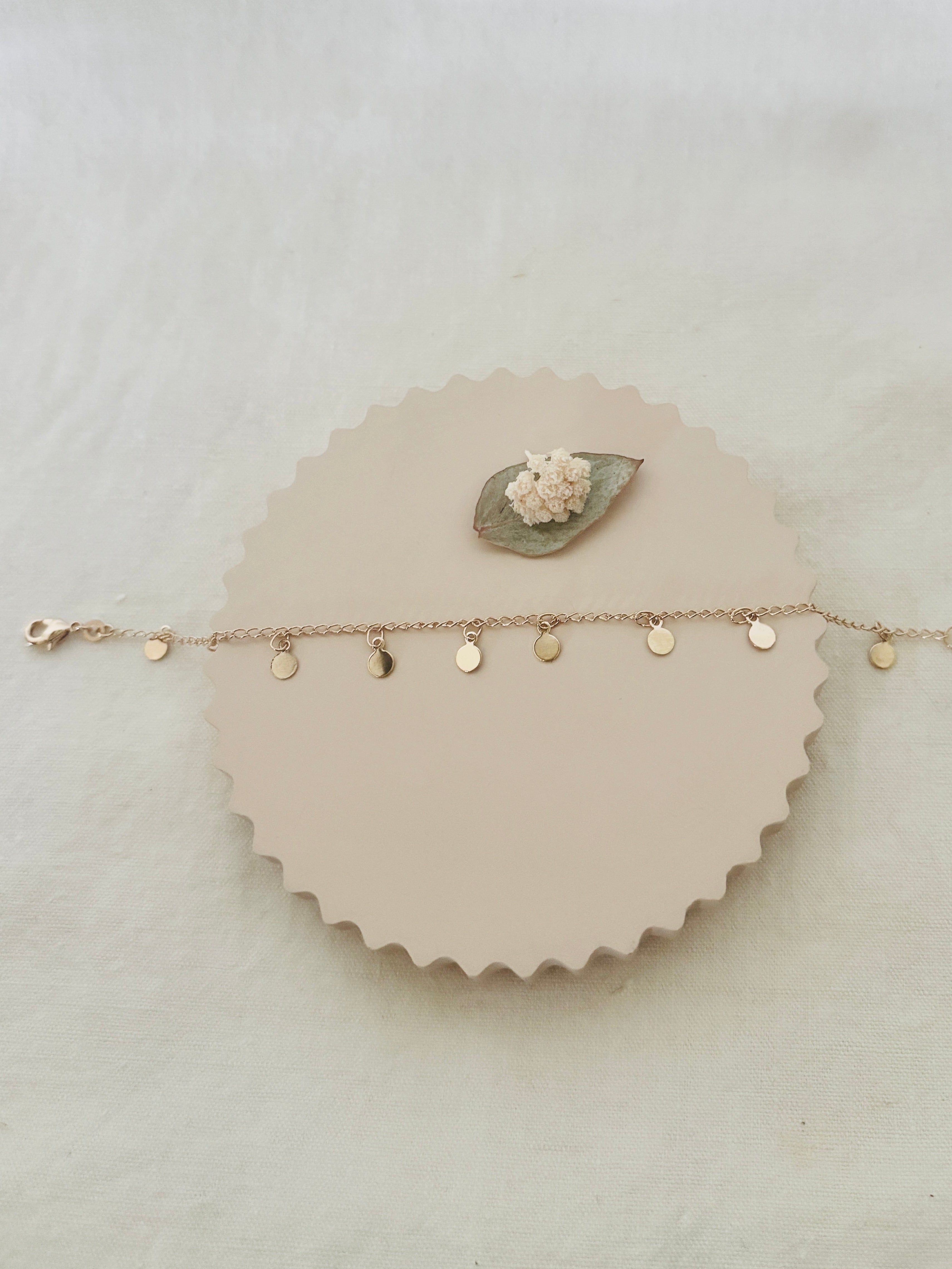 Bracelet Pampilles Camille Plaqué Or