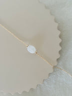 Bracelet Pierre De Lune Faustine Plaqué Or