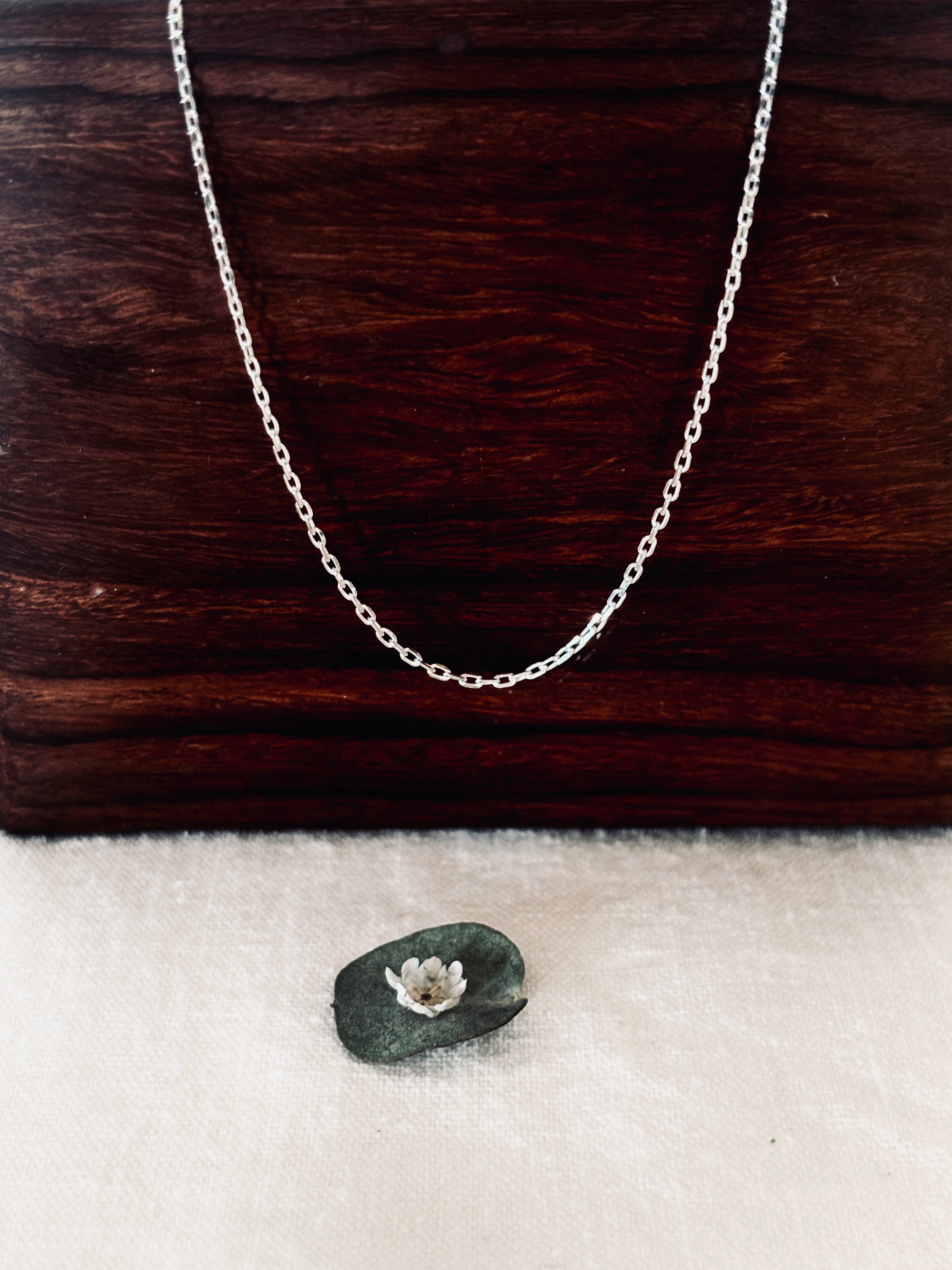 Collier Chaîne Fine Charlie Argent