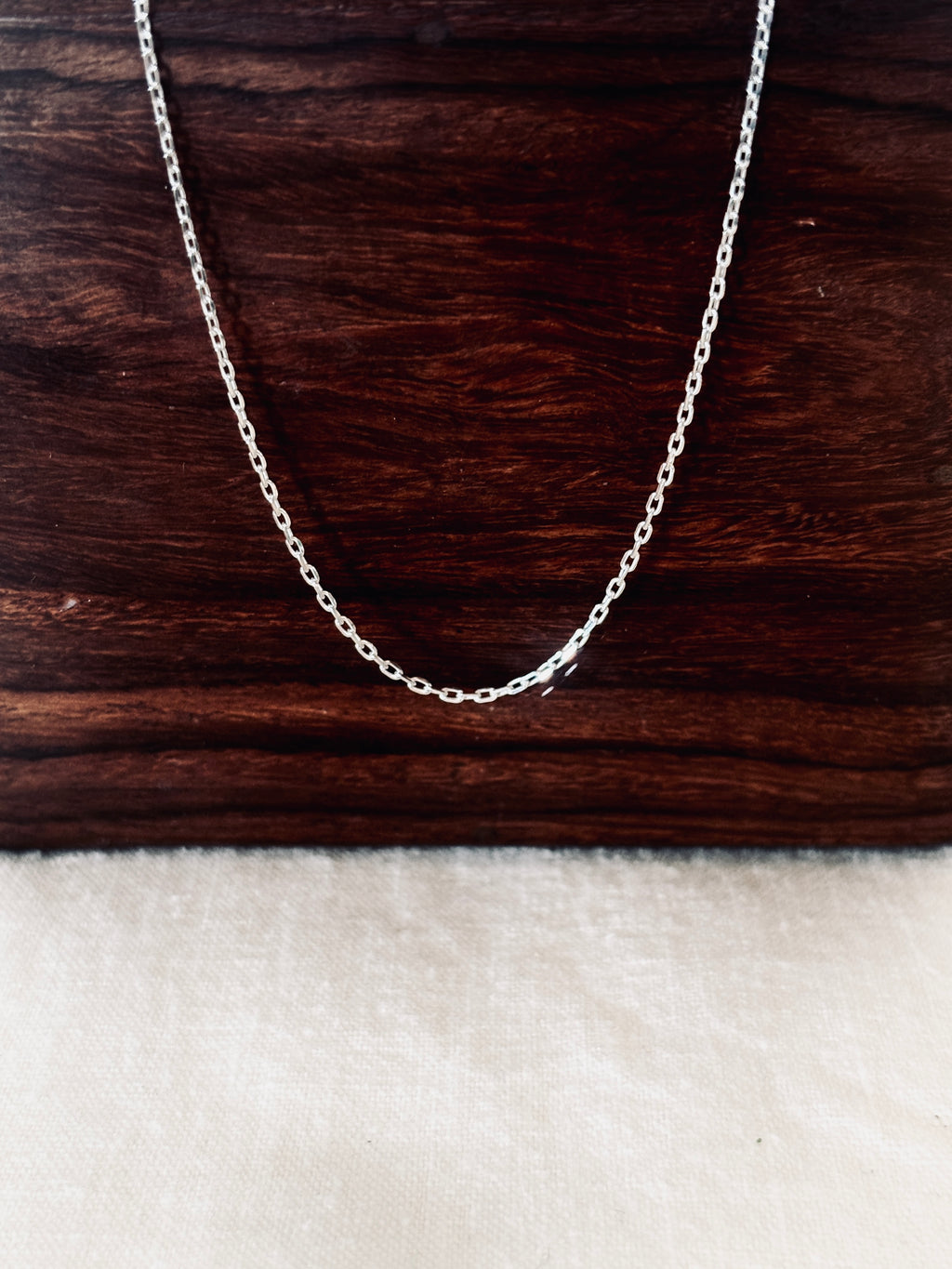 Collier Chaîne Fine Charlie Argent
