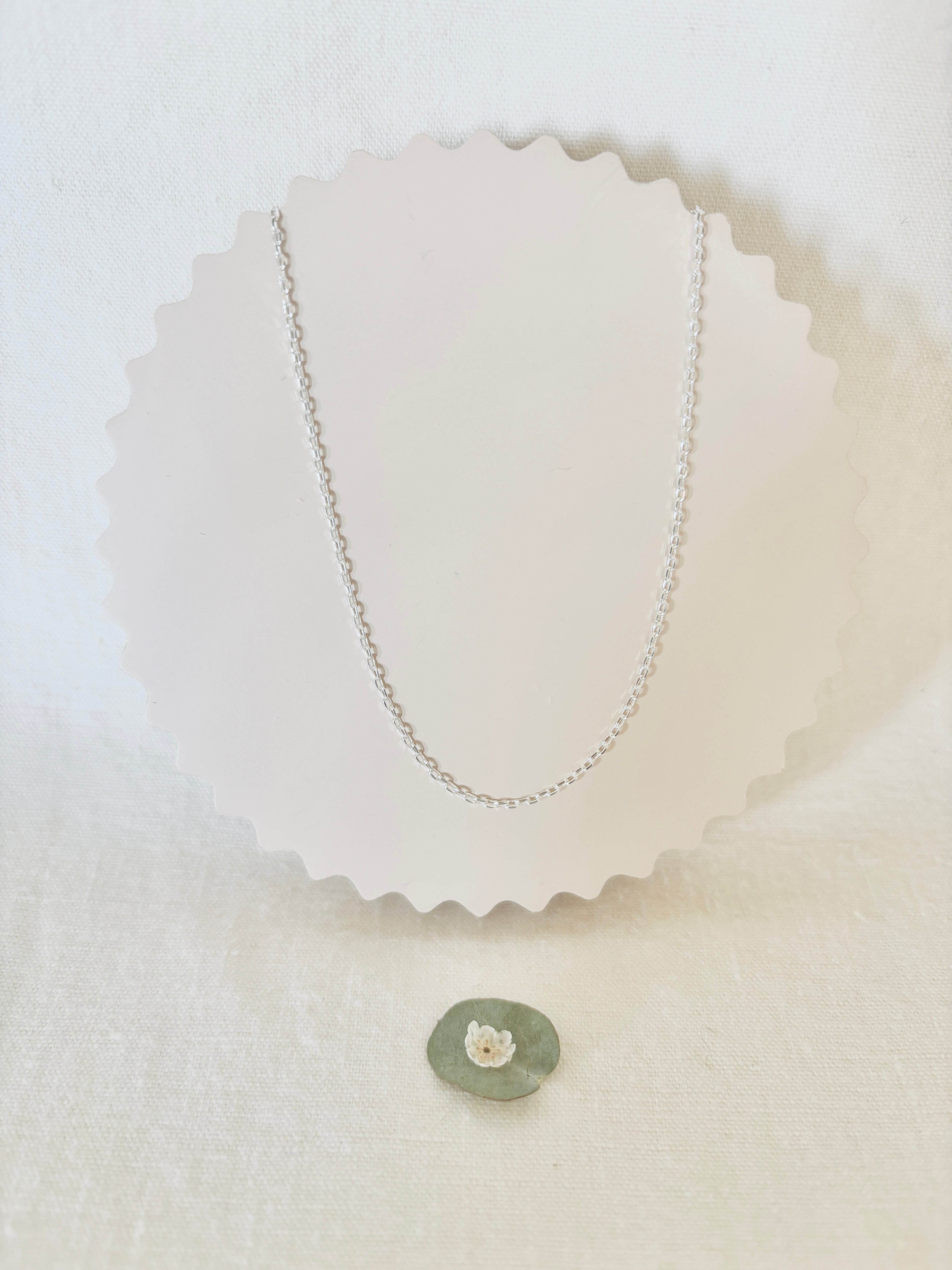 Collier Chaîne Fine Charlie Argent