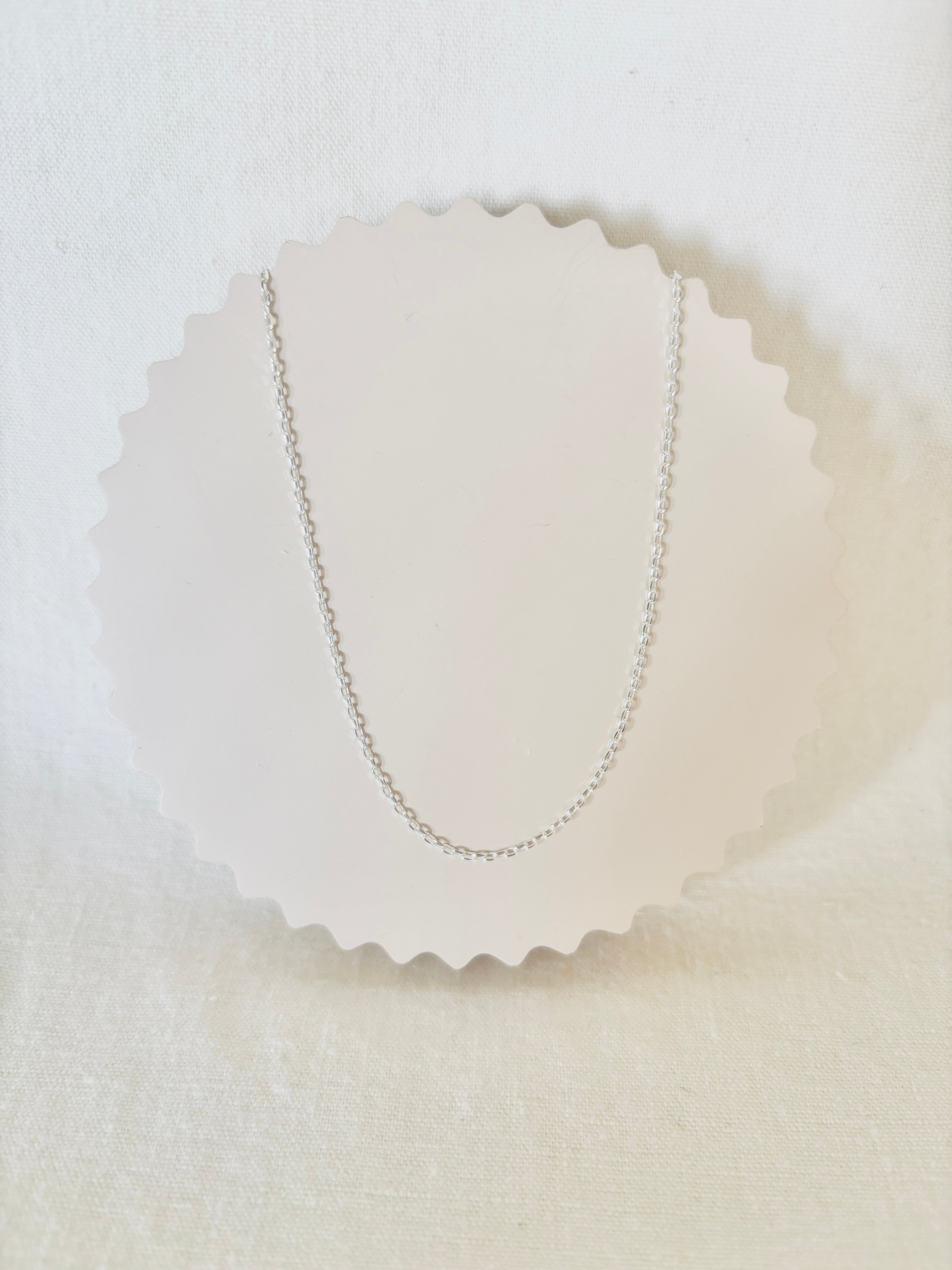 Collier Chaîne Fine Charlie Argent