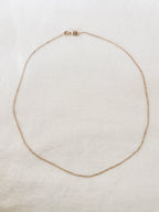 Collier Chaîne Fine Charlie Plaqué Or