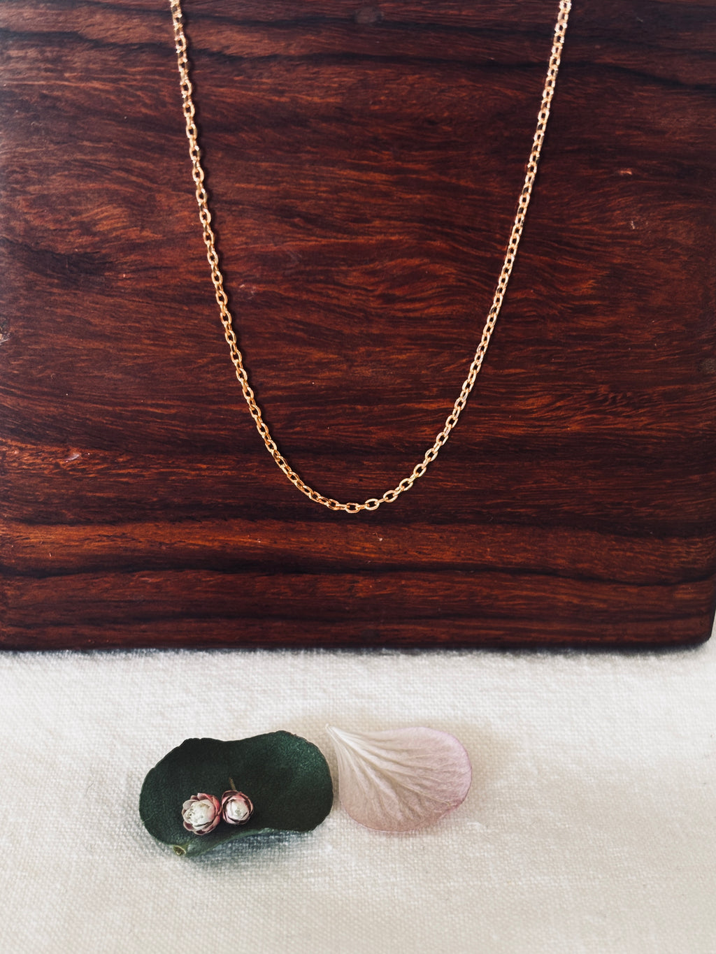 Collier Chaîne Fine Charlie Plaqué Or