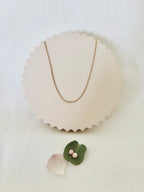 Collier Chaîne Fine Charlie Plaqué Or