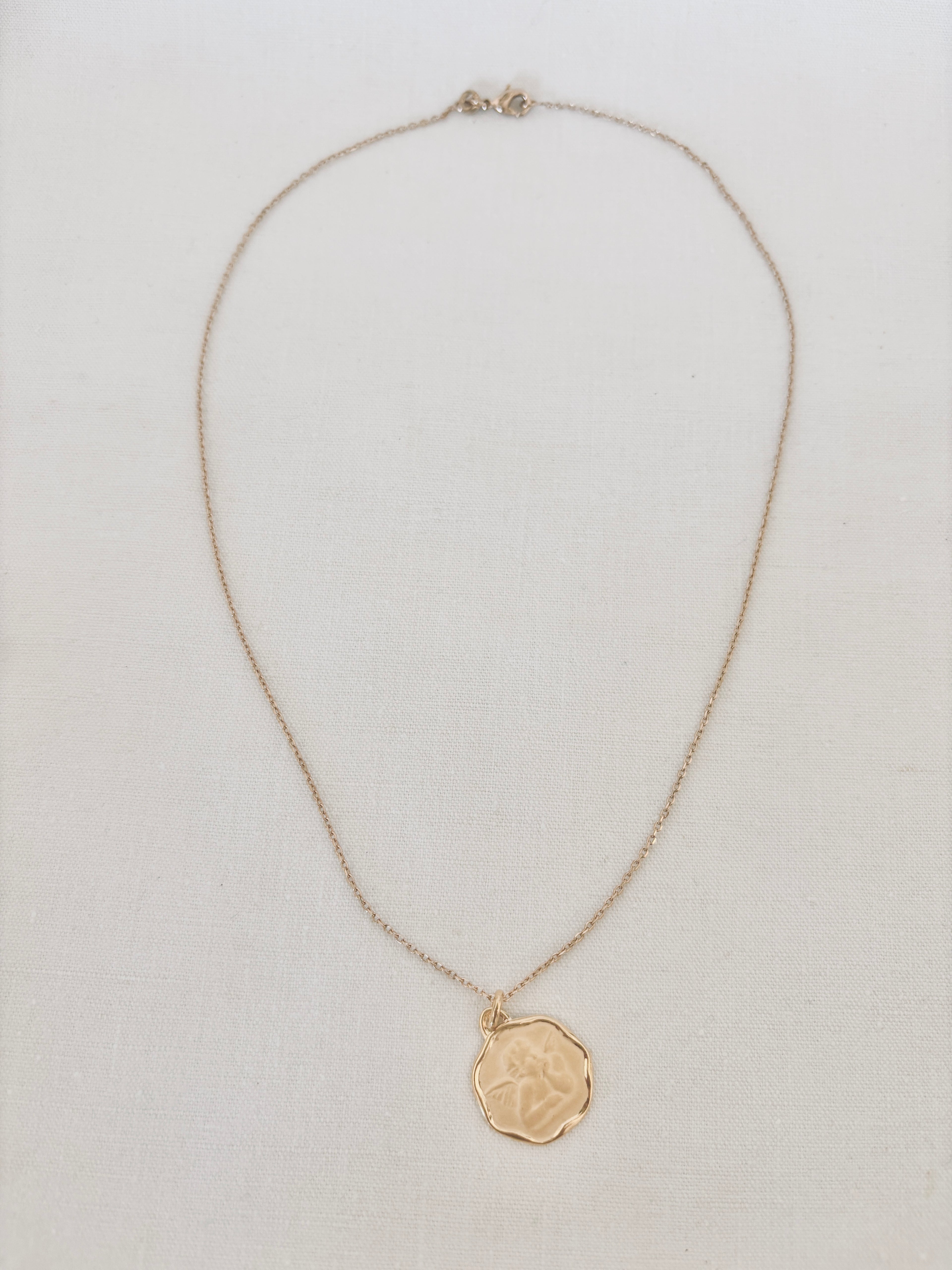 Collier Ange Angèle Plaqué Or