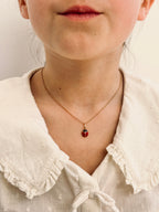 Collier Coccinelle Adèle Plaqué Or