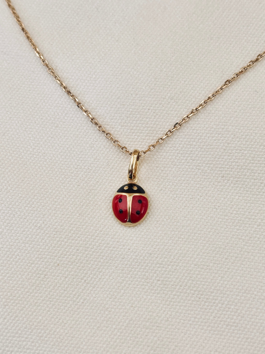 Collier Coccinelle Adèle Plaqué Or