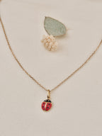 Collier Coccinelle Adèle Plaqué Or