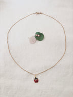 Collier Coccinelle Adèle Plaqué Or