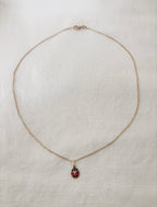 Collier Coccinelle Adèle Plaqué Or
