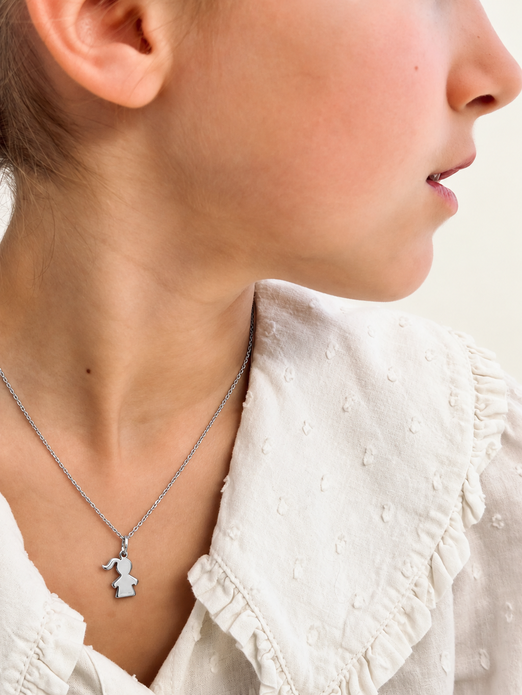 Collier Fillette Juliette Argent