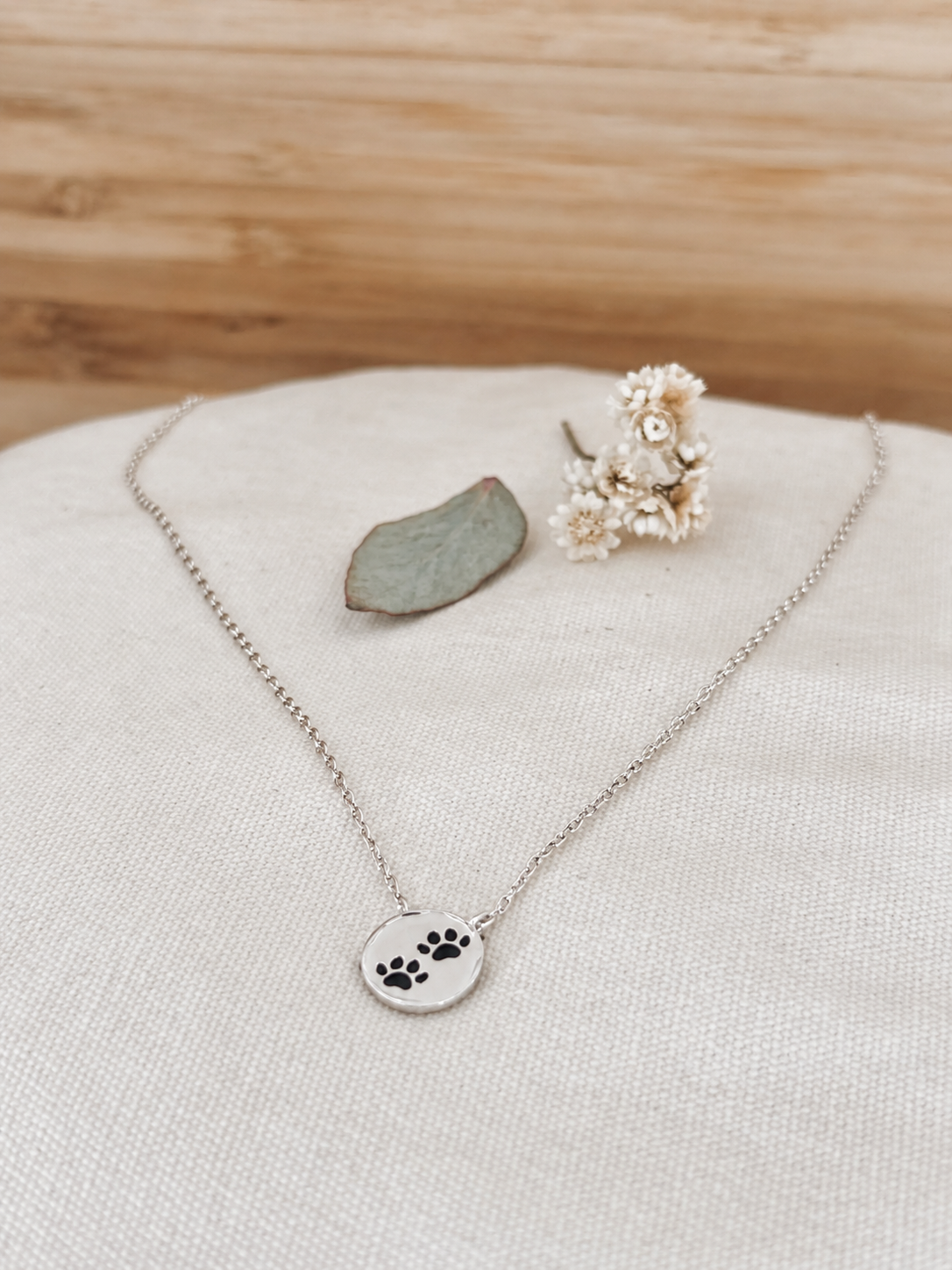 Collier Patte De Chien Rita Argent