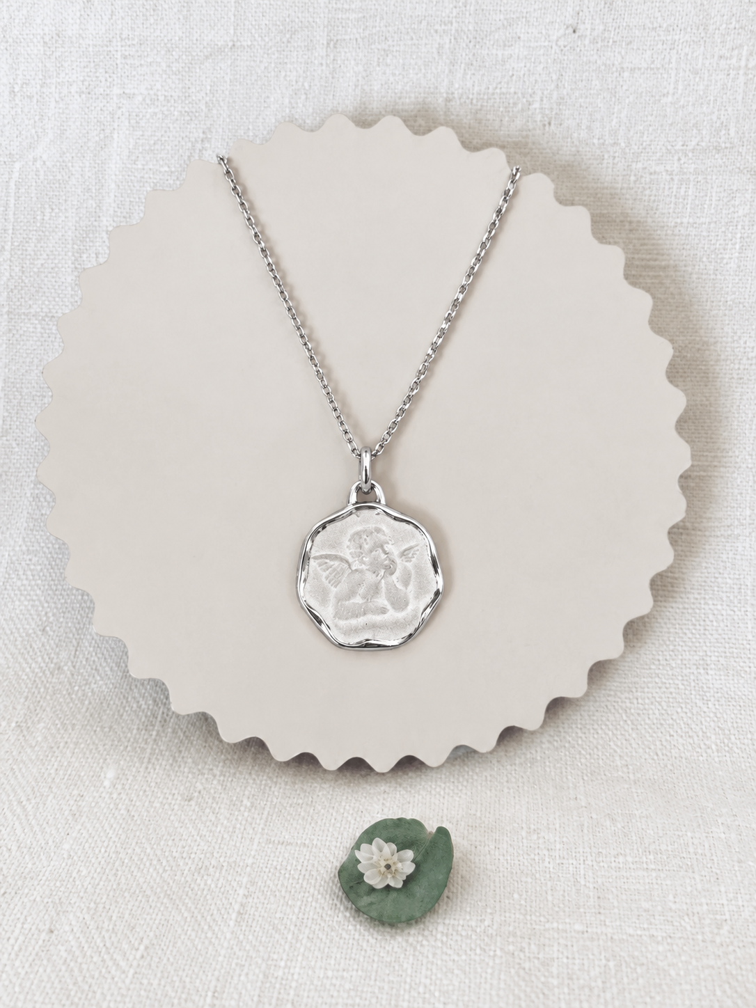 Collier Ange Angèle Argent