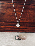 Pendentif Lettre Médaille Gabriel Argent