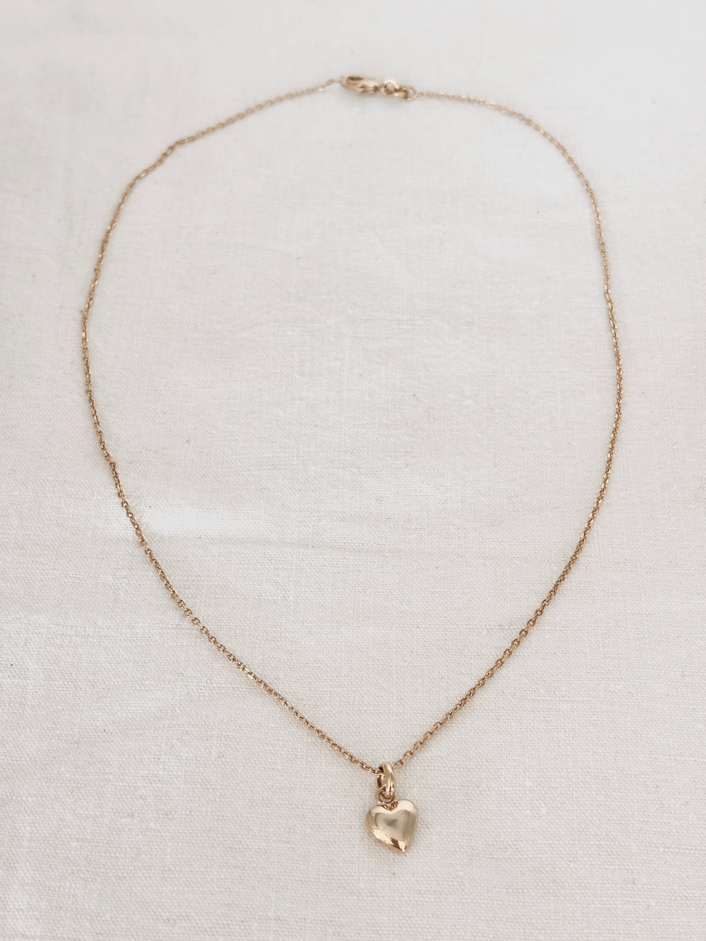 Collier Coeur Jade Plaqué Or