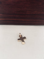 Pendentif Croix Épaisse Candice Plaqué Or