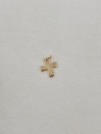 Pendentif Croix Épaisse Candice Plaqué Or