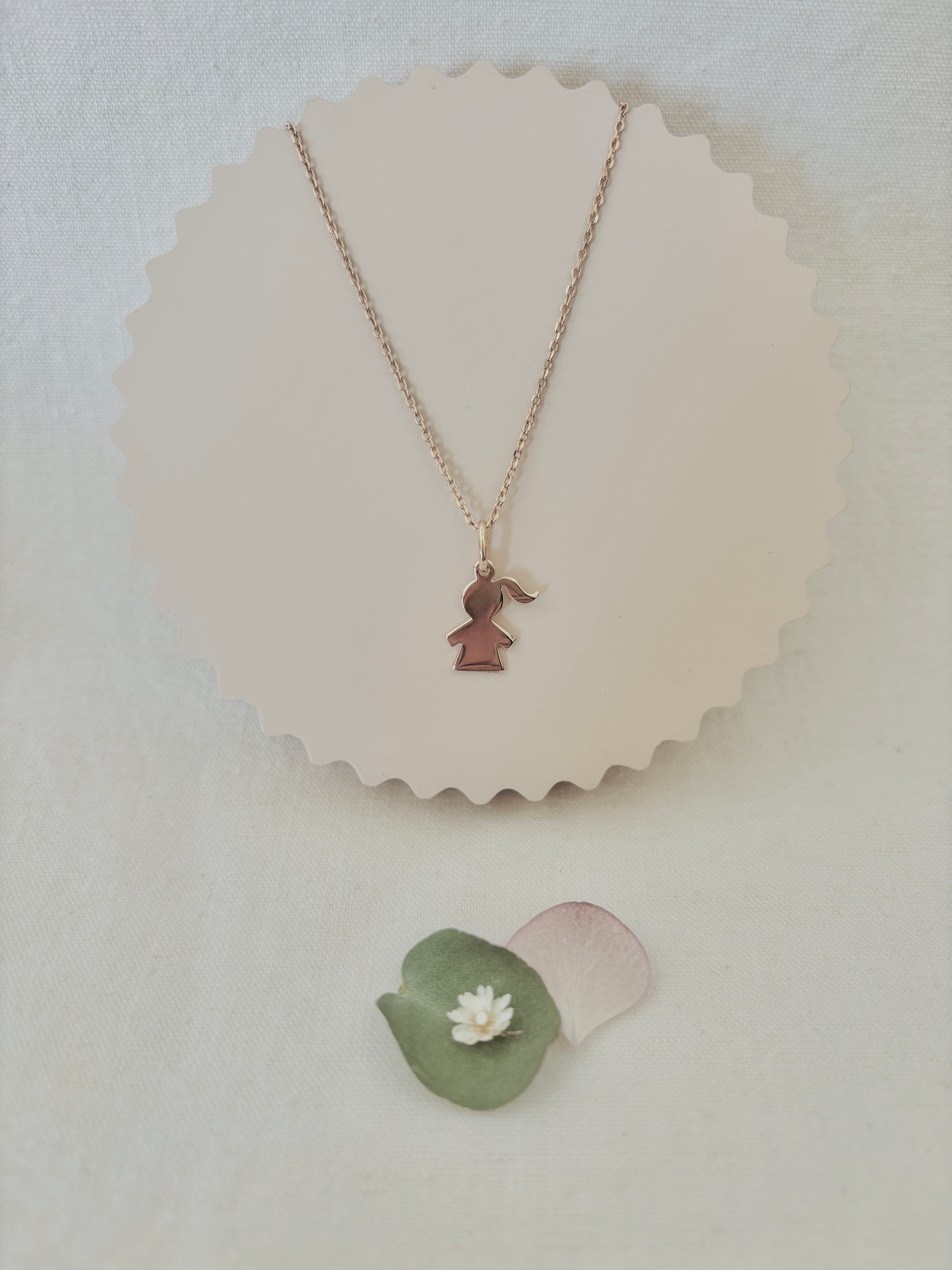 Collier Fillette Juliette Plaqué Or
