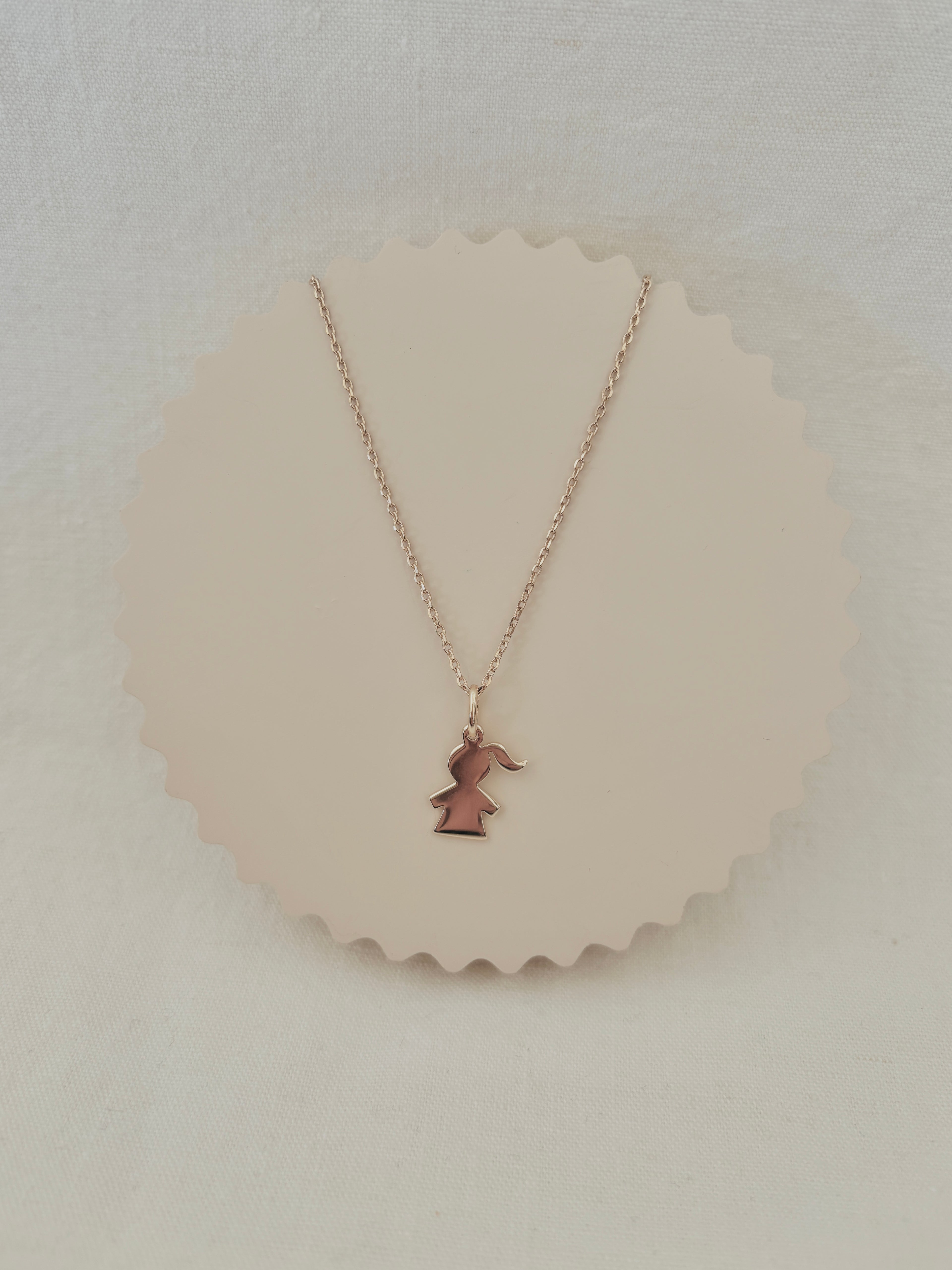 Collier Fillette Juliette Plaqué Or