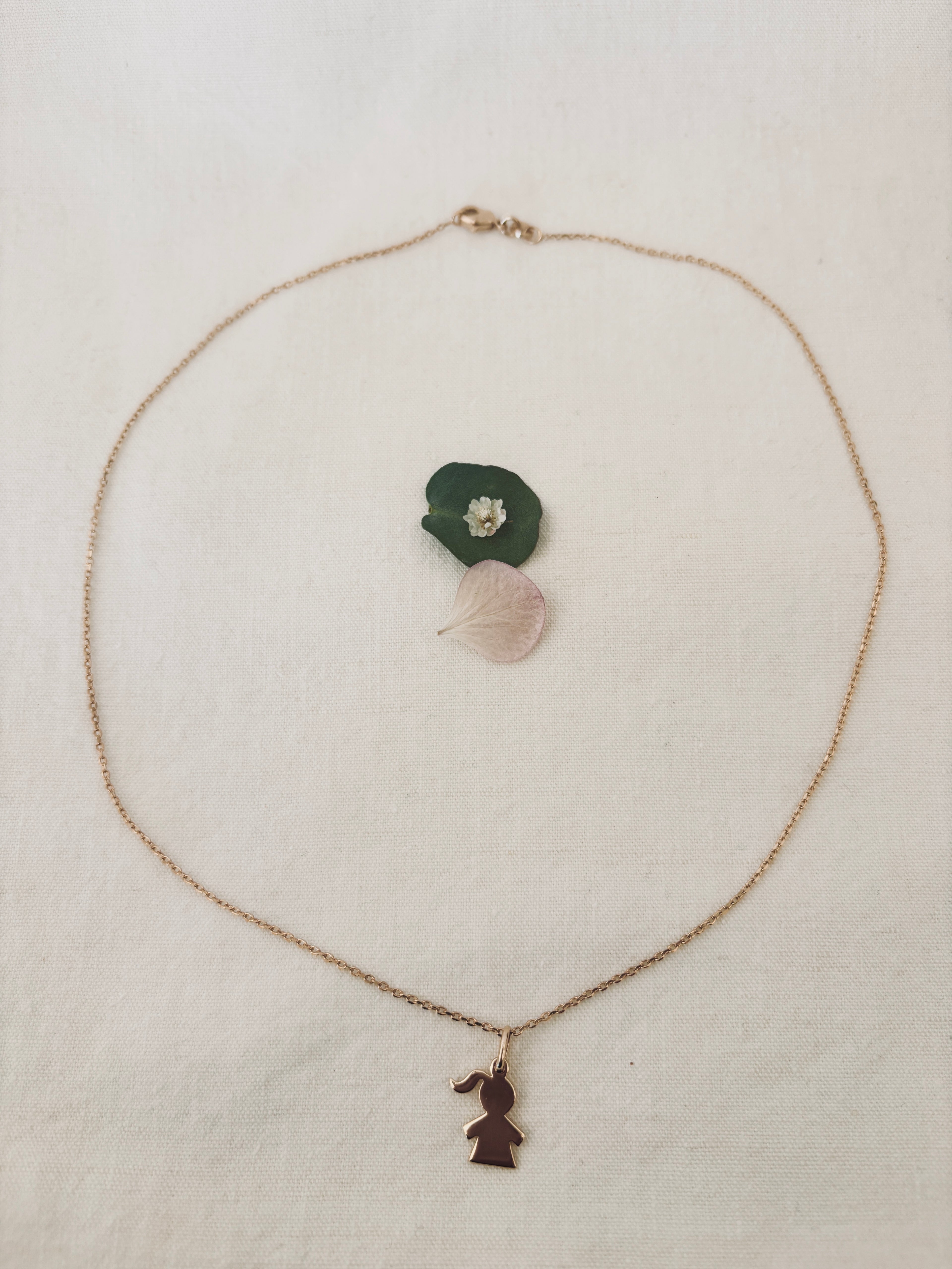 Collier Fillette Juliette Plaqué Or