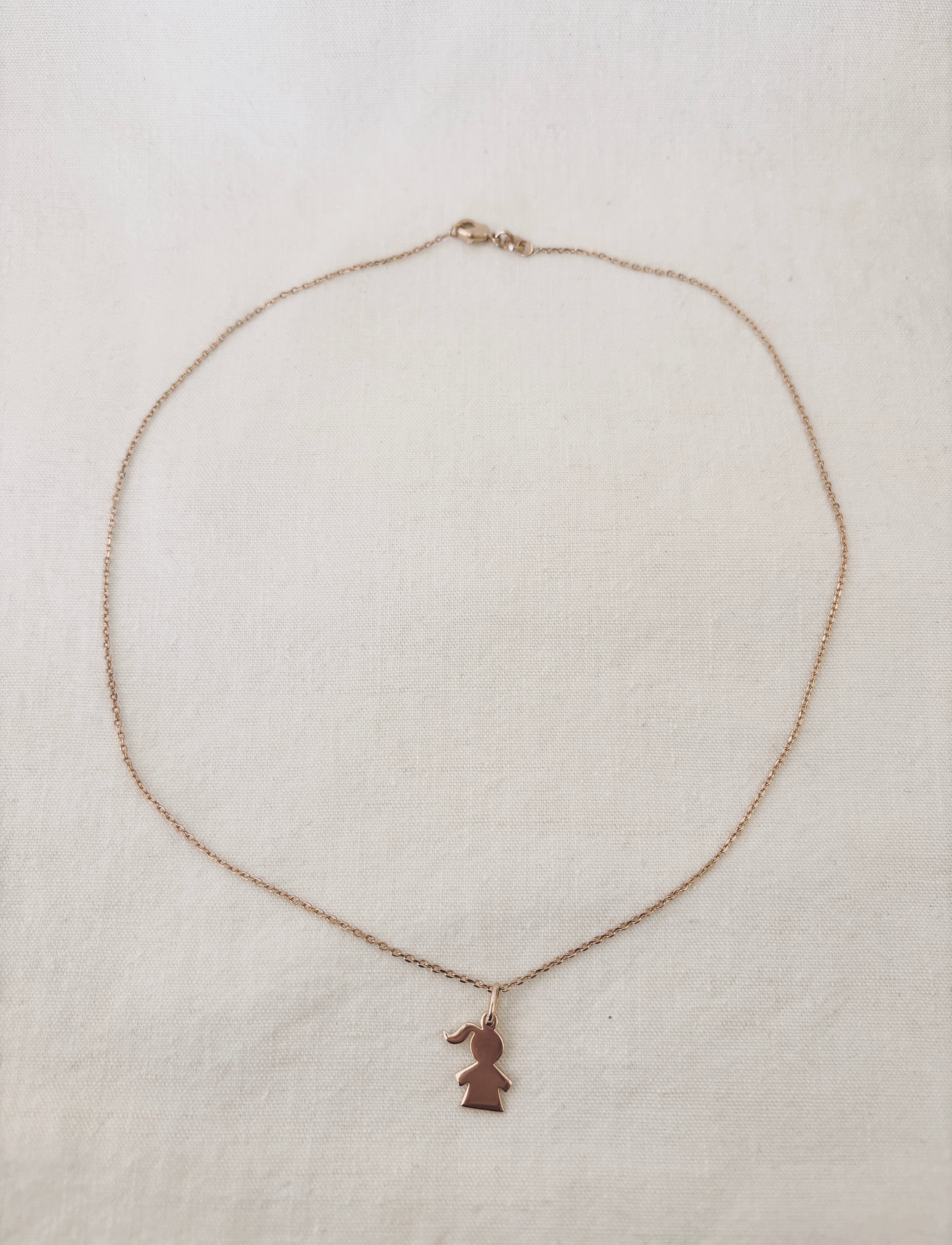 Collier Fillette Juliette Plaqué Or