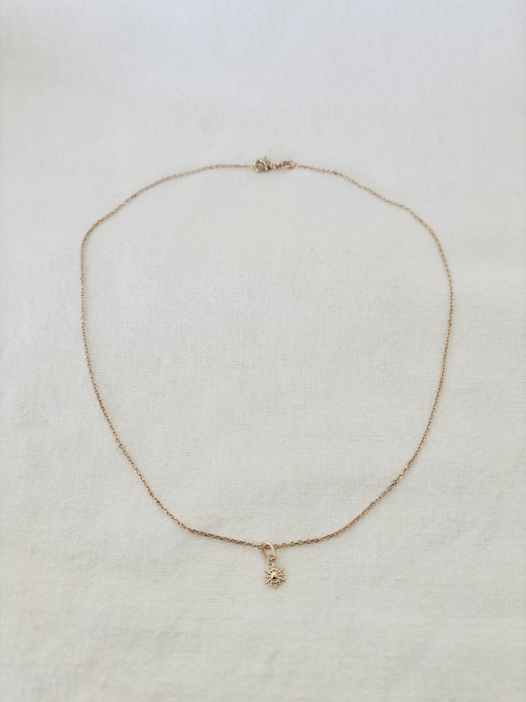 Collier Soleil Solyne Plaqué Or