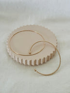 Bracelet Jonc Fin Alice Plaqué Or