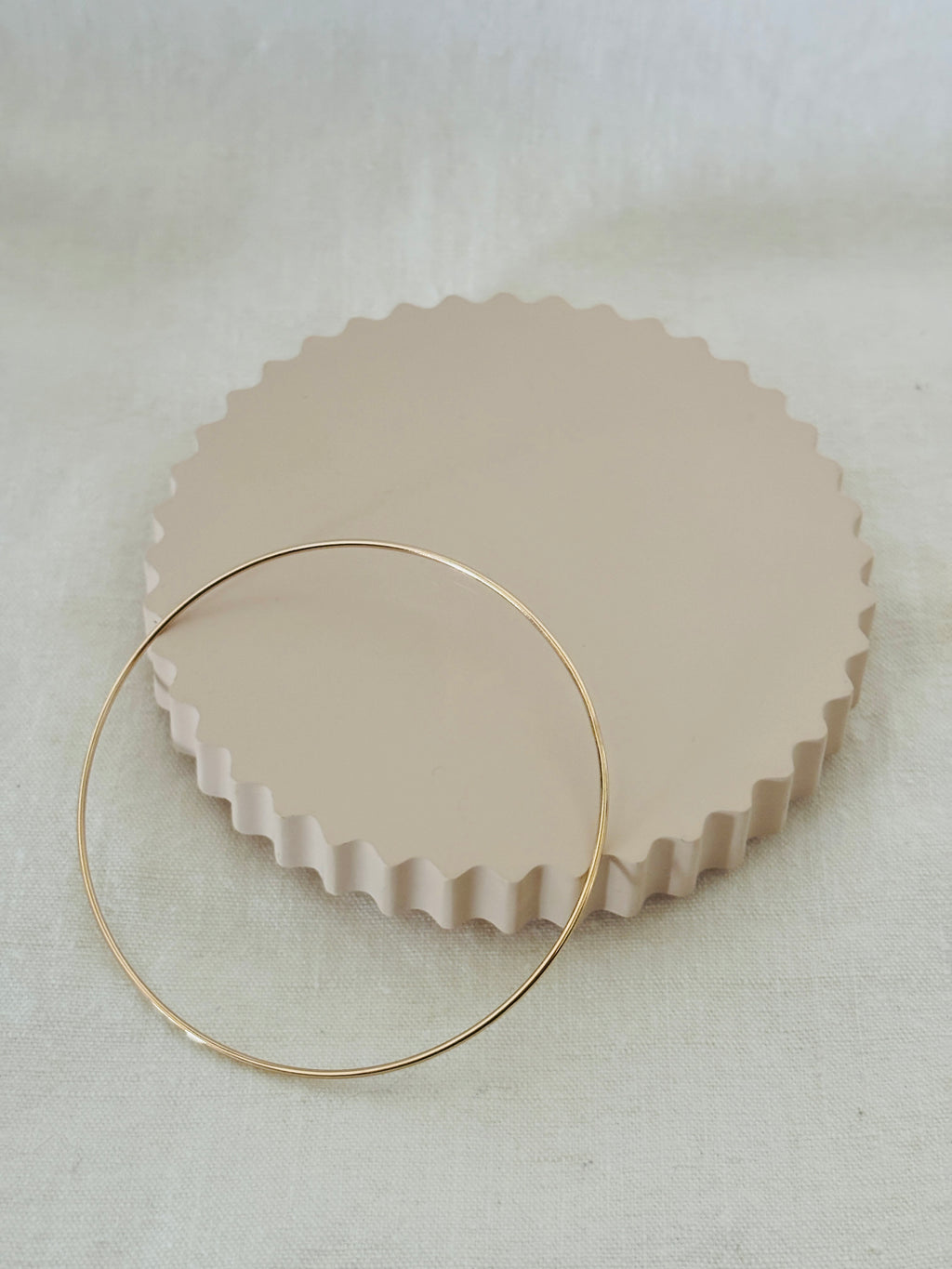 Bracelet Jonc Fin Alice Plaqué Or