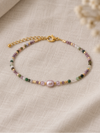 Bracelet Pierres Olympe Acier PVD