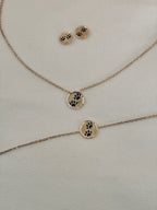 Bracelet Patte De Chien Rita Plaqué Or