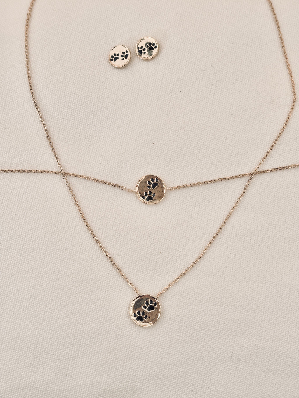 Collier Patte De Chien Rita Plaqué Or