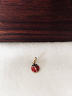 Pendentif Coccinelle Adèle Plaqué Or