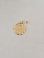 Pendentif Ange Angèle Plaqué Or